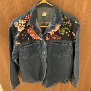 Nonny Denim button down shirt Size S